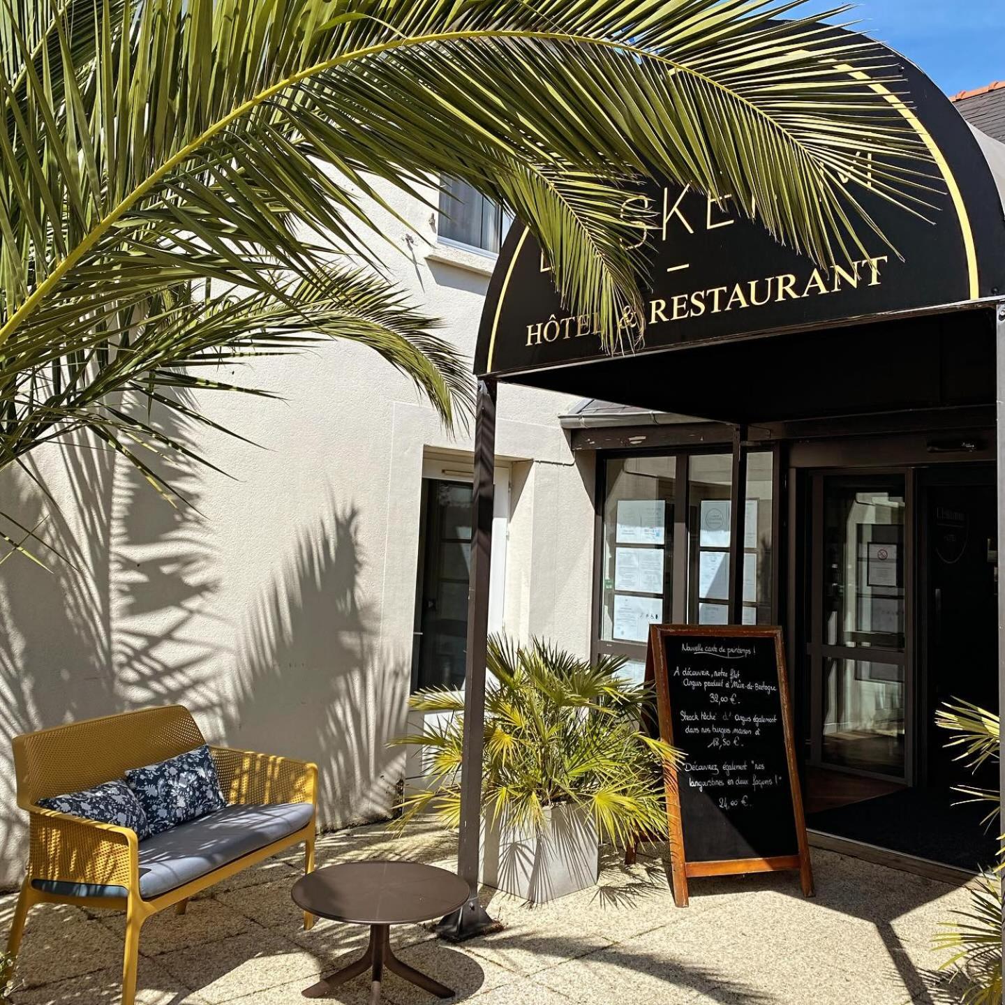 Hotel Restaurant L'Eskemm St Brieuc-Tregueux Exterior foto
